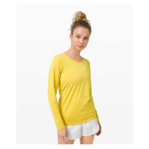 lululemon athletica Tops - ★ Lululemon Swiftly Relaxed Long Sleeve - Yellow/Soleil ★